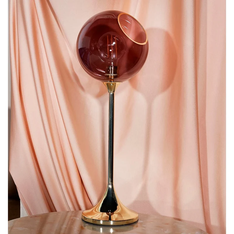 Lampe Design Rouge