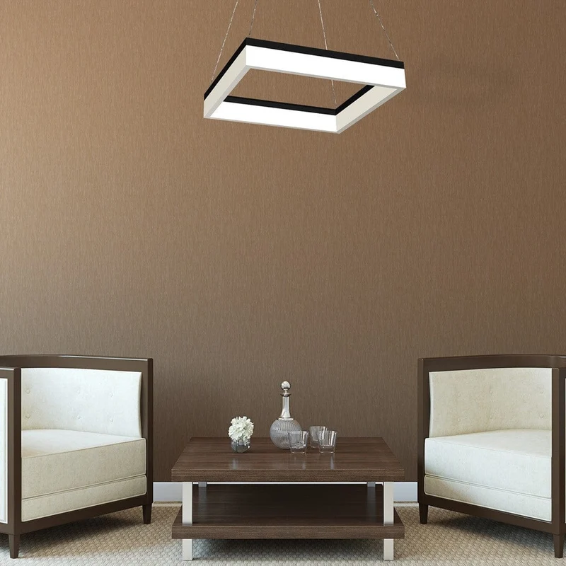 Luminaire Carré Suspendu
