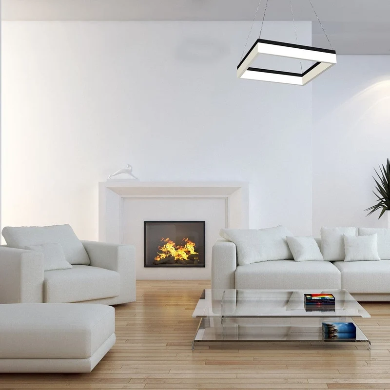 Luminaire Carré Suspendu