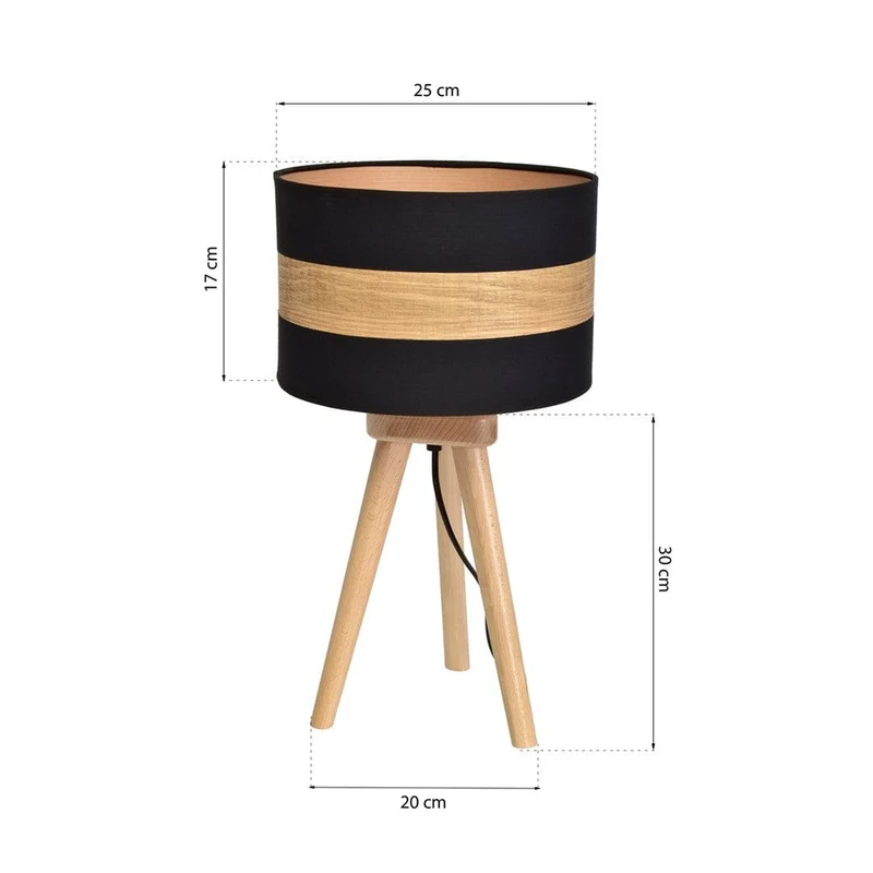 Lampe Salon Trepied