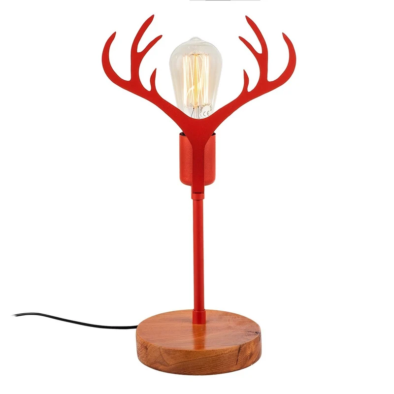 Lampe Bureau Rouge