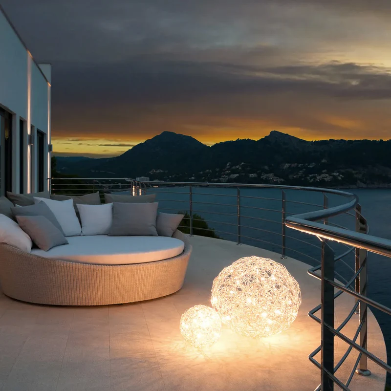 Catellani & Smith Fil de Fer Outdoor Floor Lamp