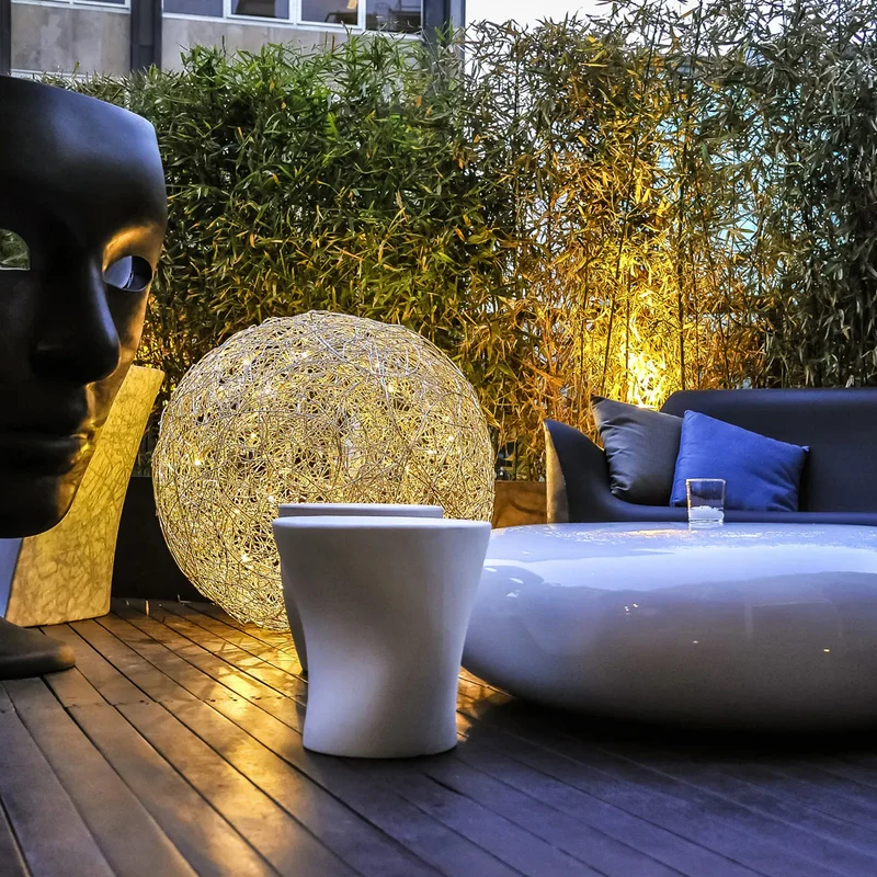 Catellani & Smith Fil de Fer Outdoor Floor Lamp