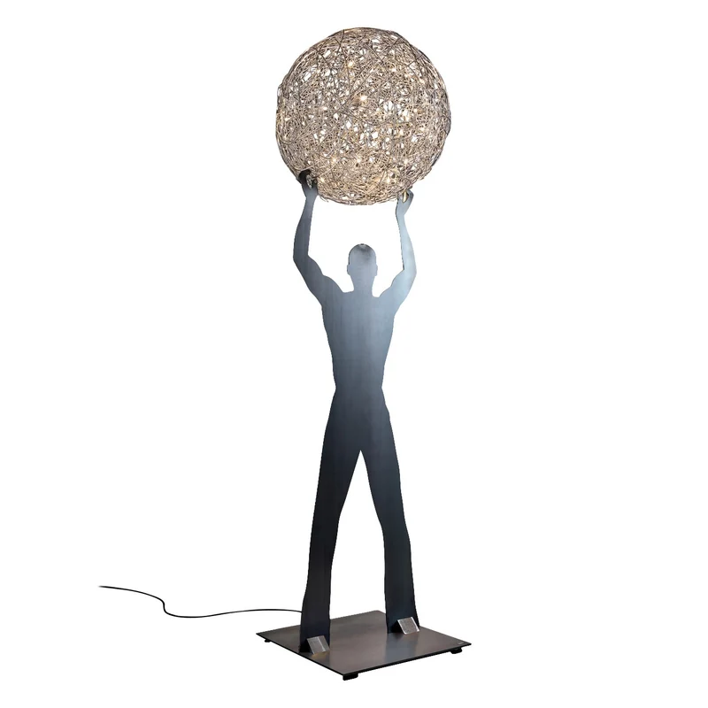 Catellani & Smith Fil de Fer Uomo della Luce XXL Outdoor Floor Lamp
