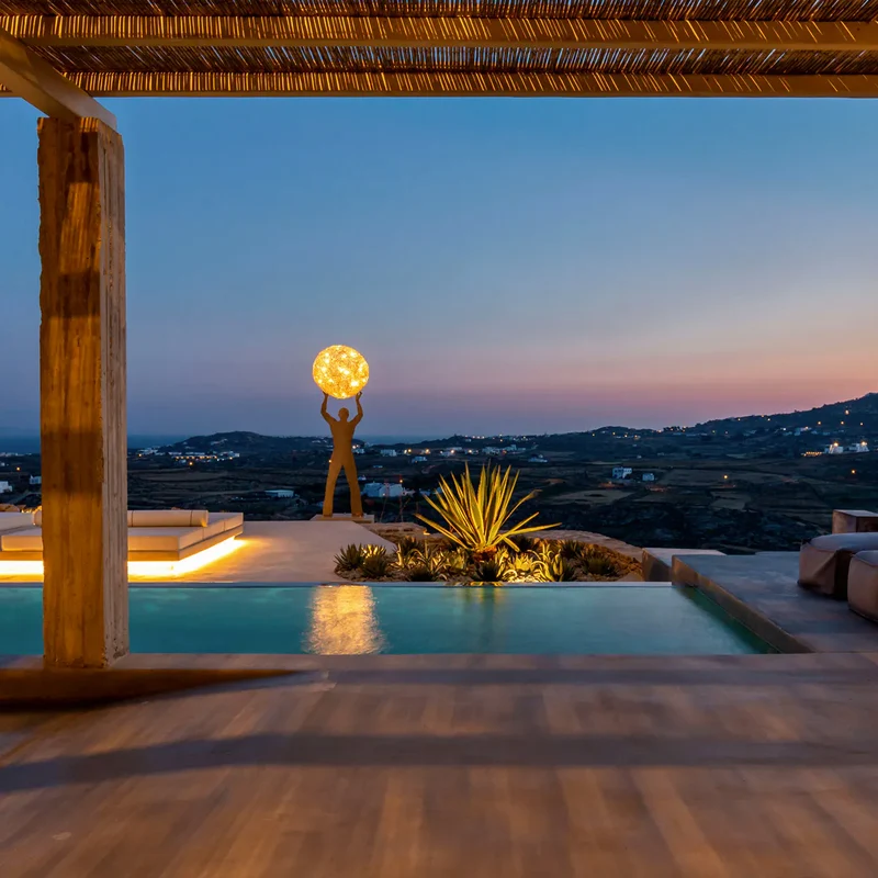 Catellani & Smith Fil de Fer Uomo della Luce XXL Outdoor Floor Lamp