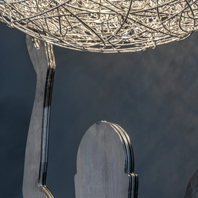 Catellani & Smith Fil de Fer Uomo della Luce XXL Outdoor Floor Lamp
