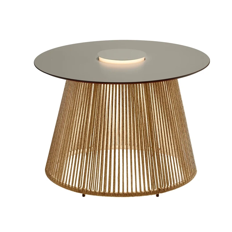 Bover Nit Outdoor Side Table with Lamp