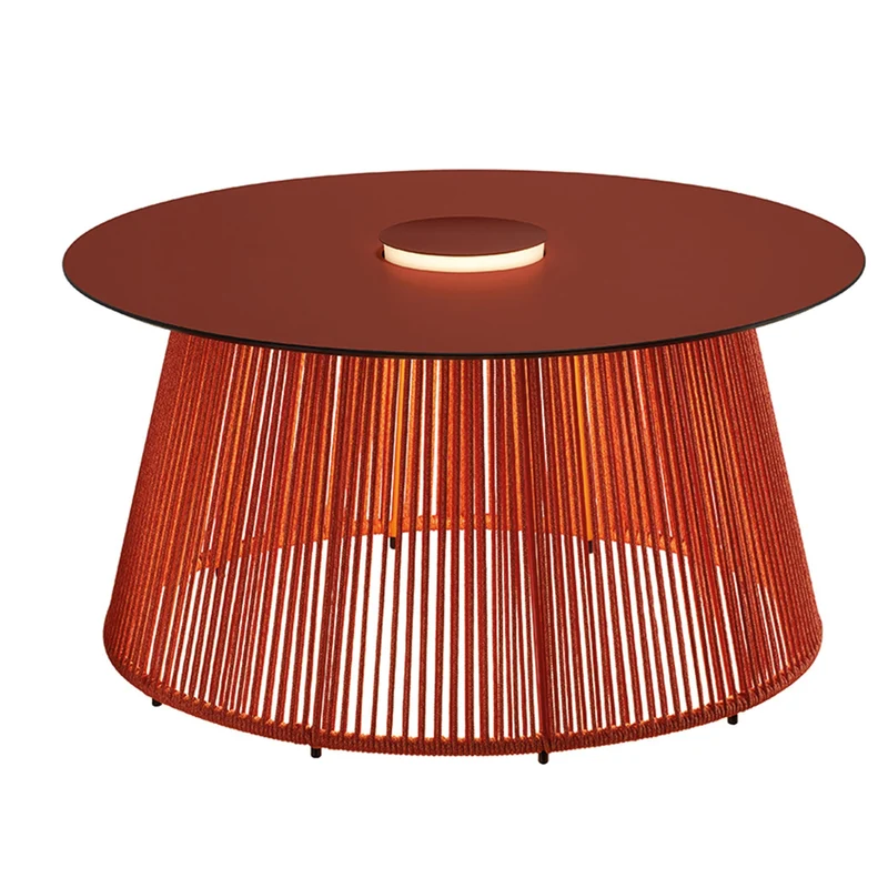 Bover Nit Outdoor Side Table with Lamp