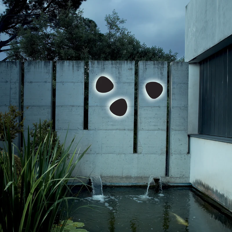 Bover Tria Outdoor Wall Lamp