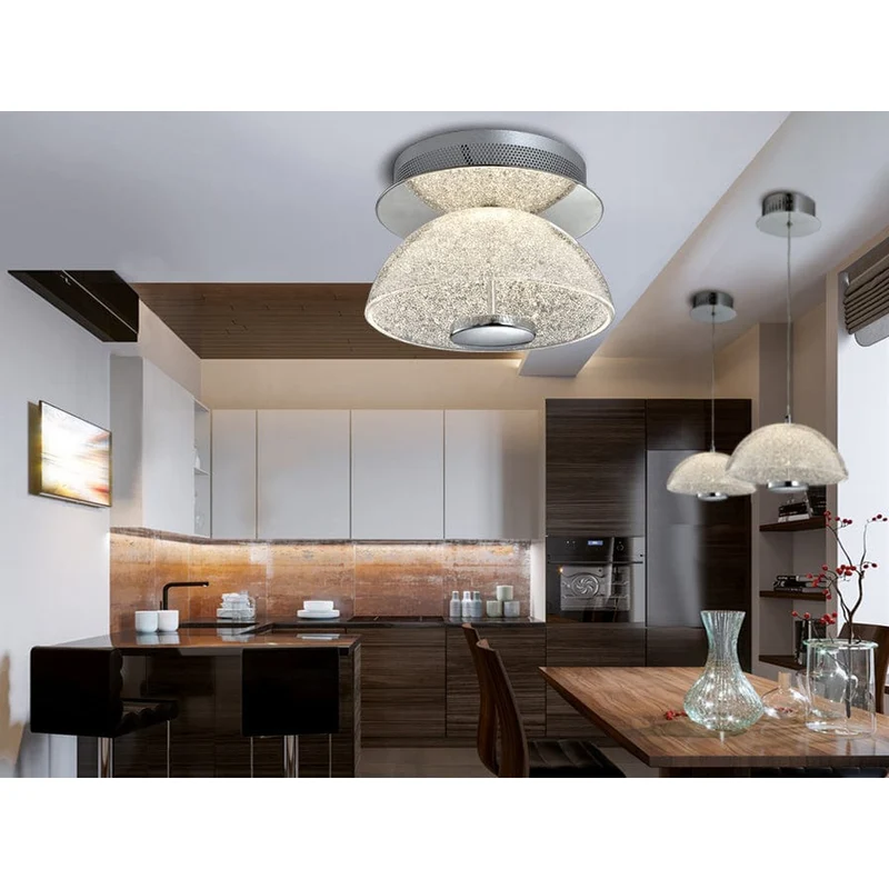 Plafonnier Cristal Moderne