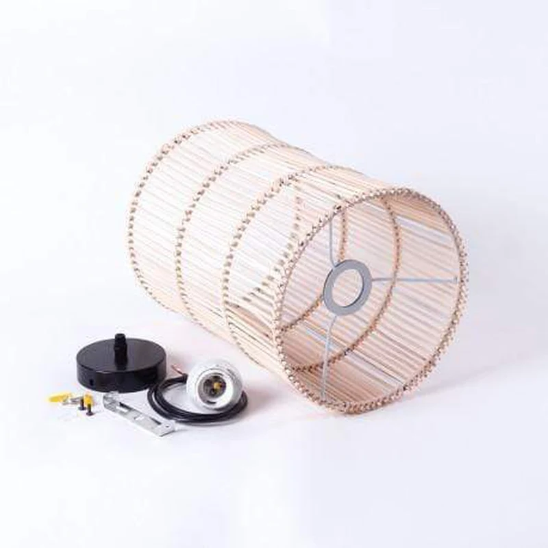 Suspension Rotin Naturel