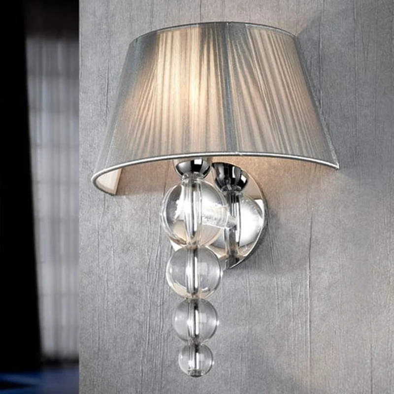 Applique Mural Chrome