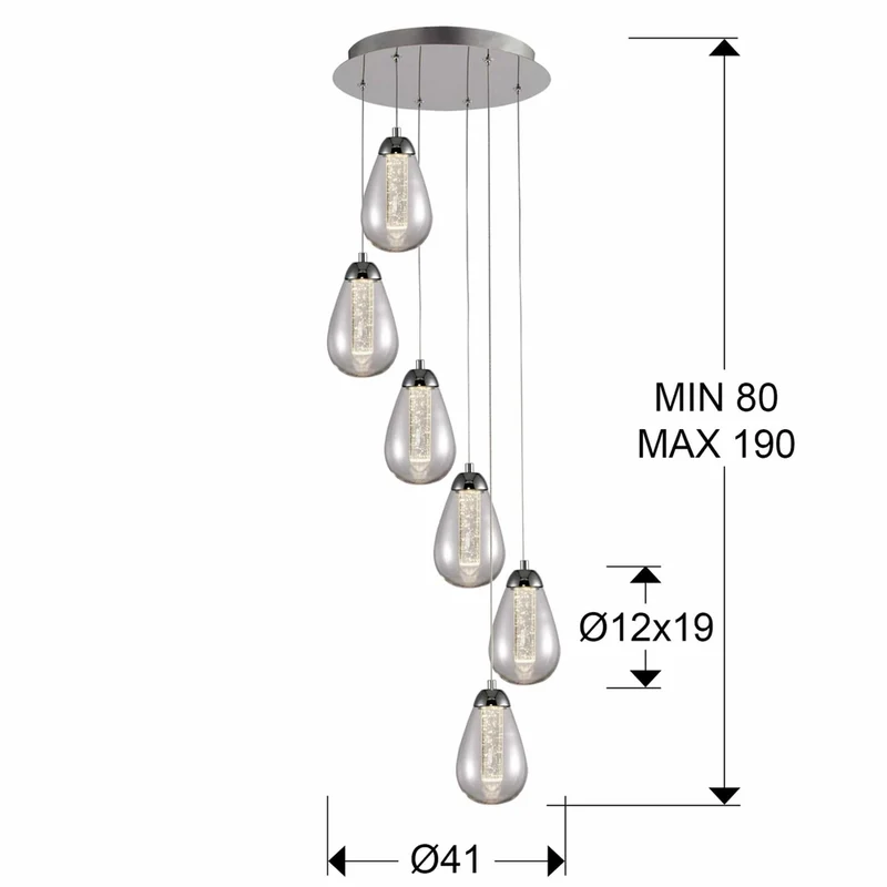 Suspension Luminaire Globe Verre