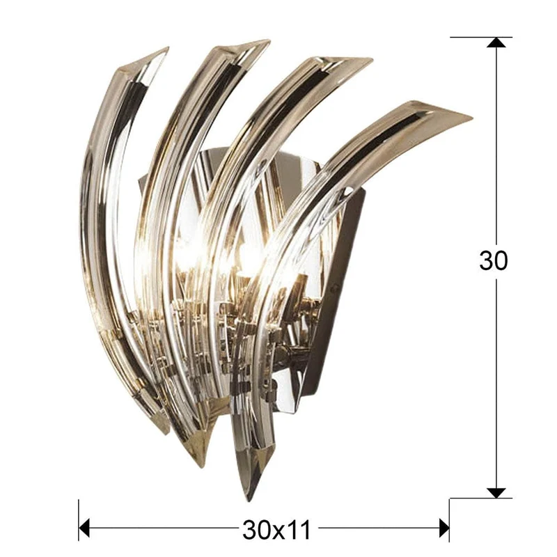 Applique Cristal Mural Design