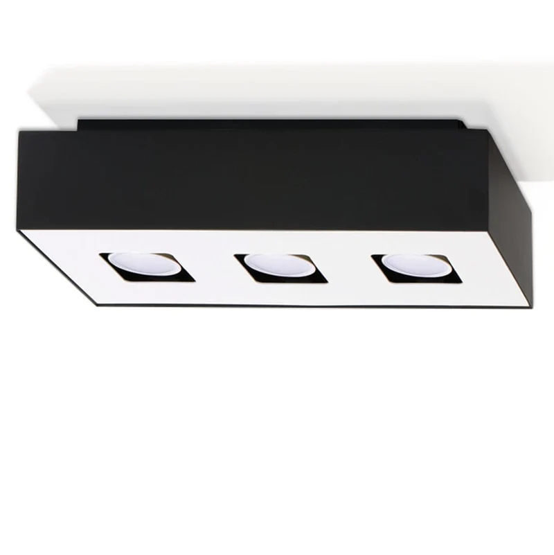 Plafonnier 3 Spots Led Blanc