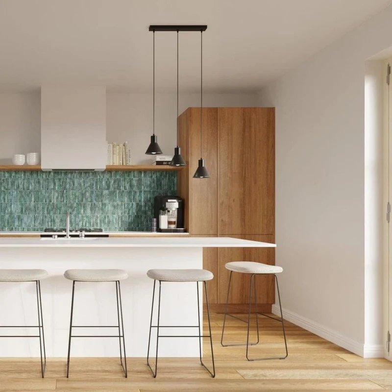 Suspension Industrielle Ilot Cuisine