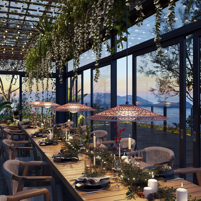 Bover Nans S/55 Outdoor Pendant Lamp