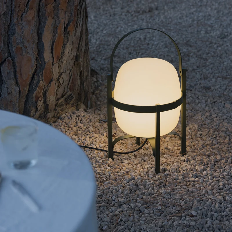 Santa & Cole Cesta Exterior Outdoor Table Lamp