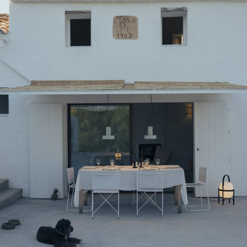 Santa & Cole Cesta Exterior Outdoor Table Lamp
