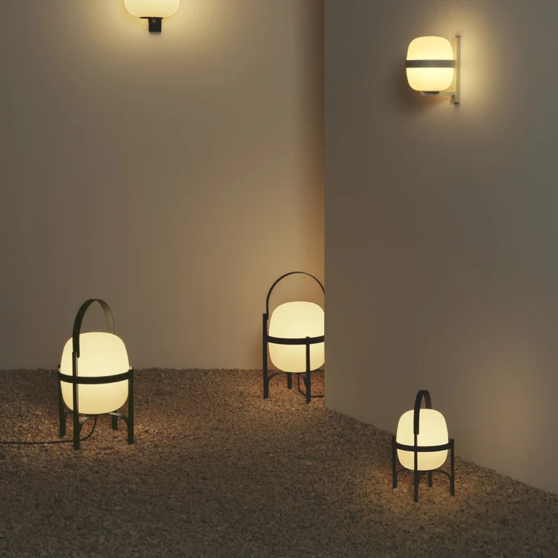 Santa & Cole Cesta Exterior Outdoor Table Lamp