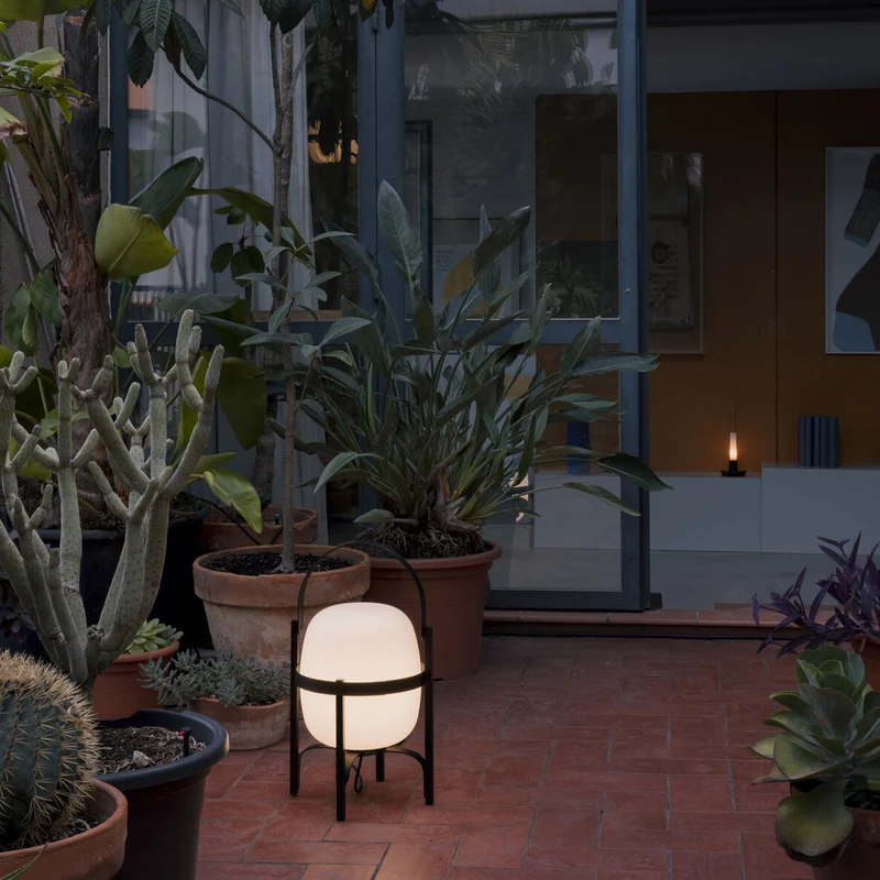 Santa & Cole Cesta Exterior Outdoor Table Lamp
