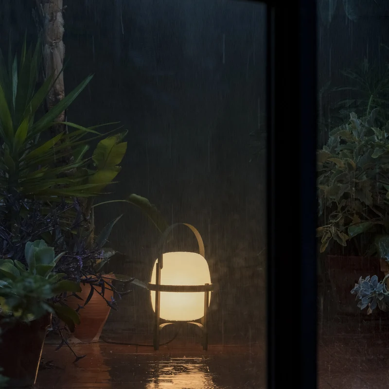 Santa & Cole Cesta Exterior Outdoor Table Lamp
