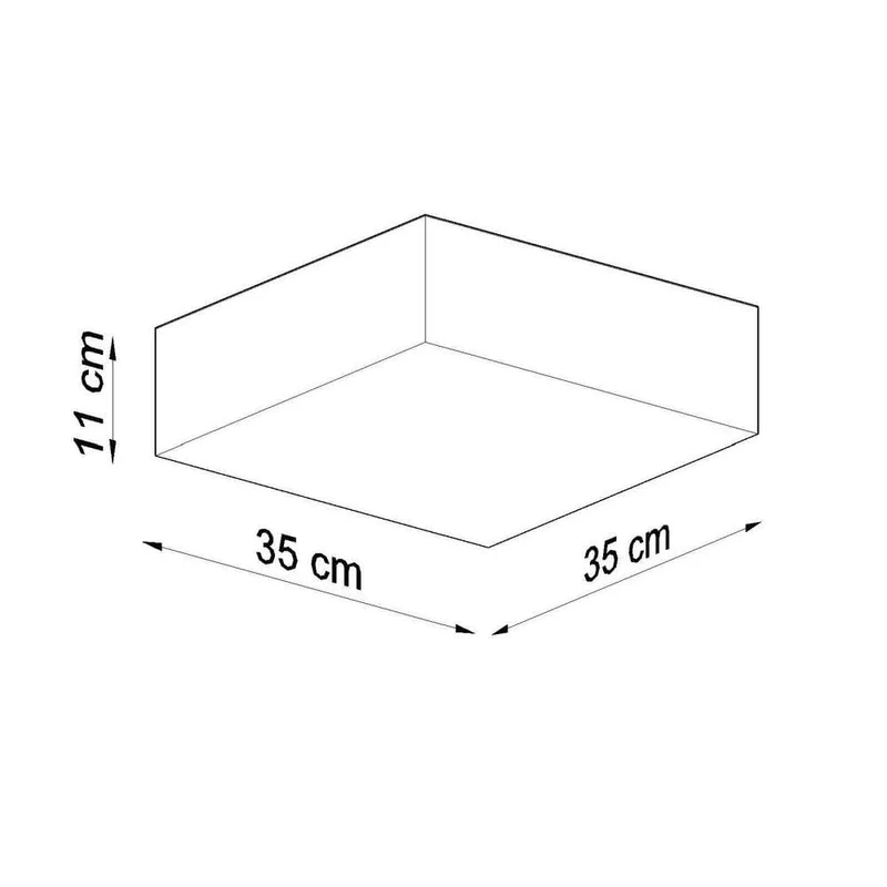 Luminaire Carré