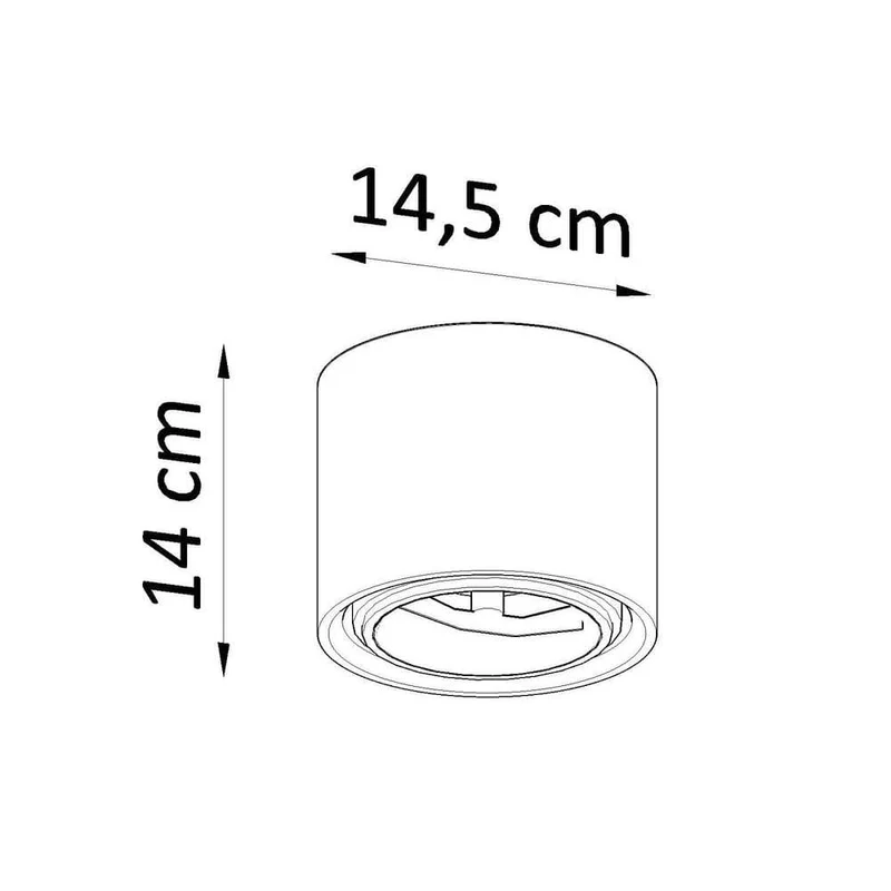 Spot Plafond Blanc