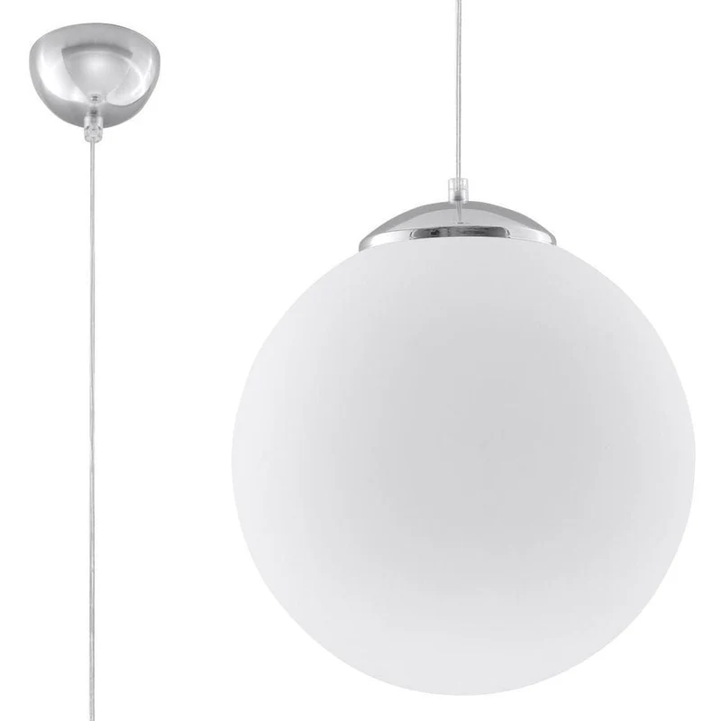 Luminaire Suspension Argenté