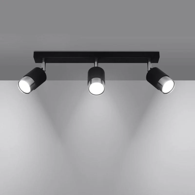 Spot Plafond Noir Design