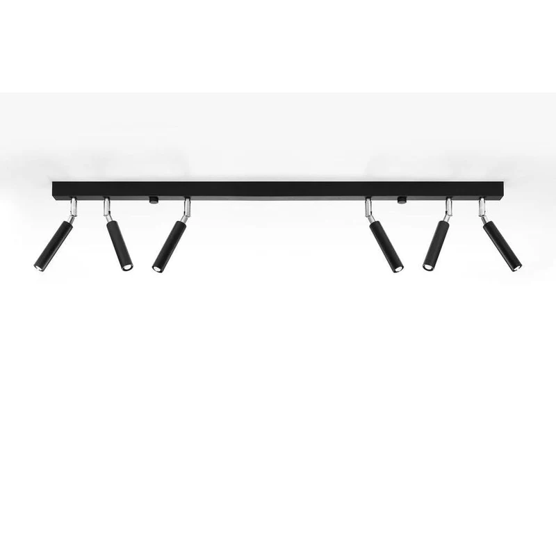 Spot Noir Plafonnier