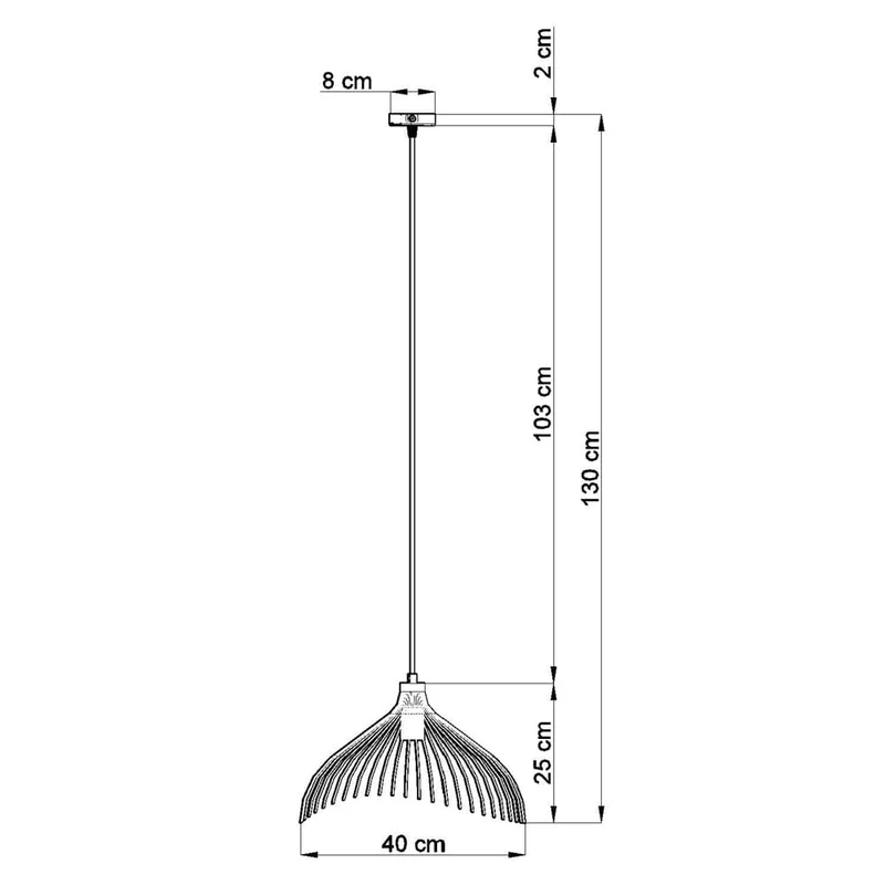 Suspension Luminaire Industrielle