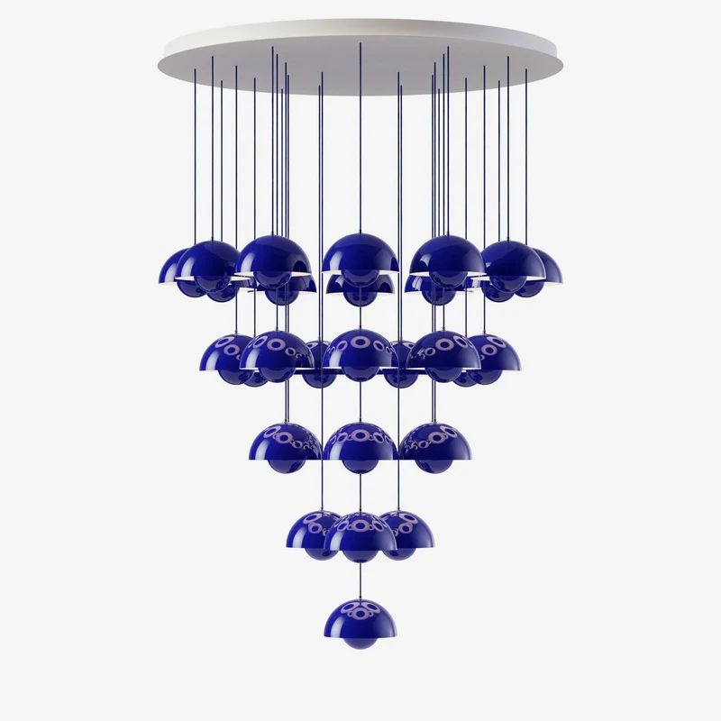 &Tradition Flowerpot VP1 Chandelier