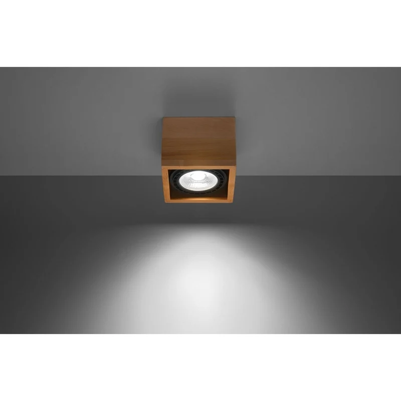Plafonnier Bois Ampoule