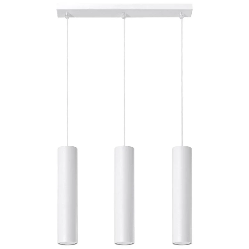 Suspension Ajourée Blanche