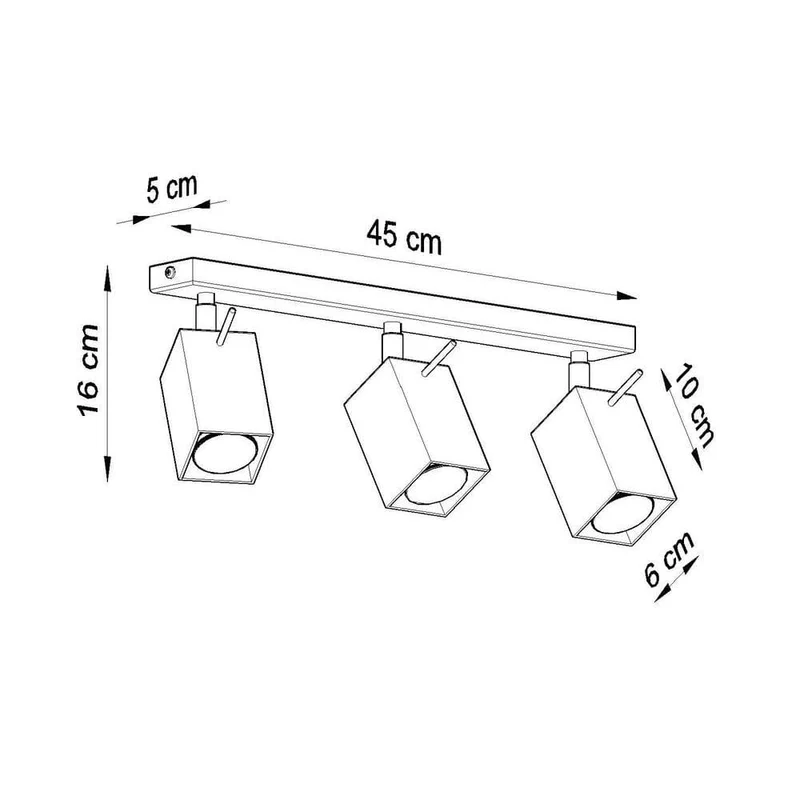 Plafonnier Spot Dirigeable