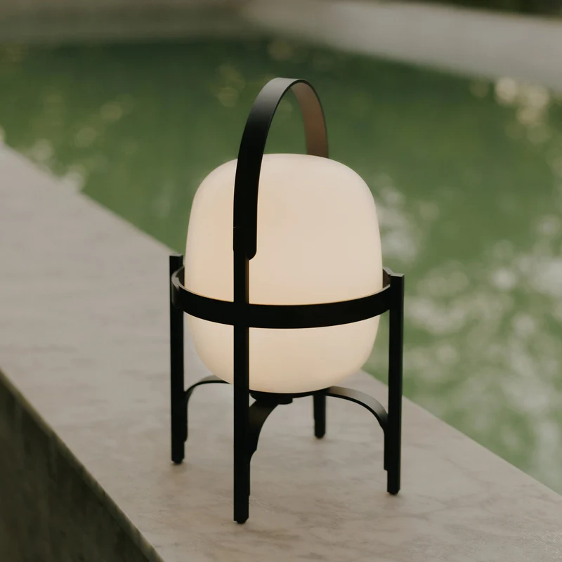Santa & Cole Cestita Alubat Outdoor Portable Lamp