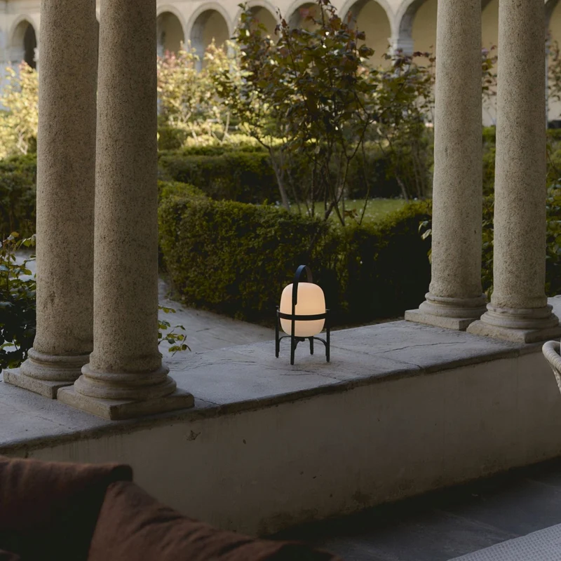 Santa & Cole Cestita Alubat Outdoor Portable Lamp