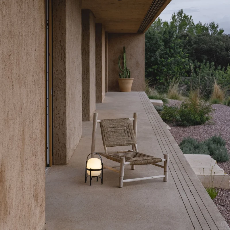 Santa & Cole Cestita Alubat Outdoor Portable Lamp