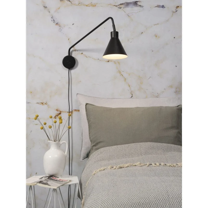 Applique Murale Noire Orientable