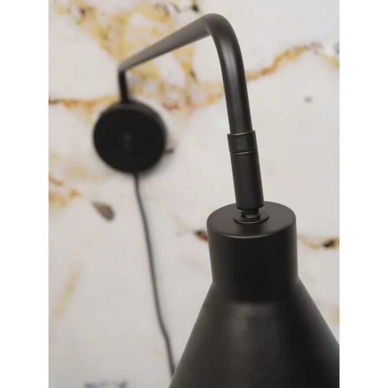 Applique Murale Noire Orientable
