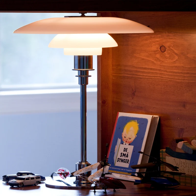Louis Poulsen PH 4½-3½ Glass Table Lamp
