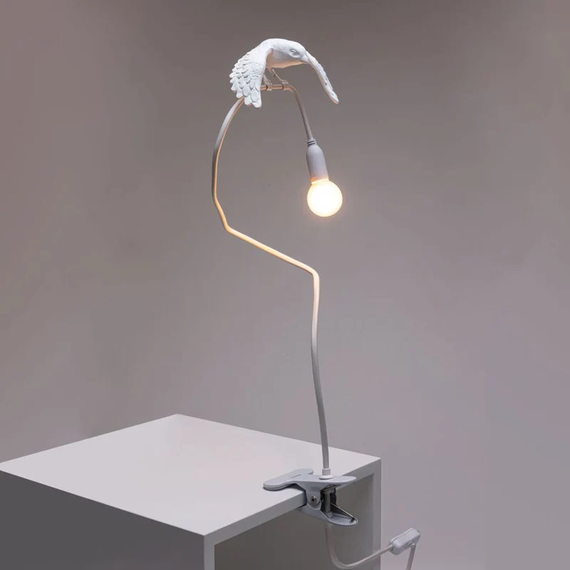 Seletti Sparrow Lamp with Clamp