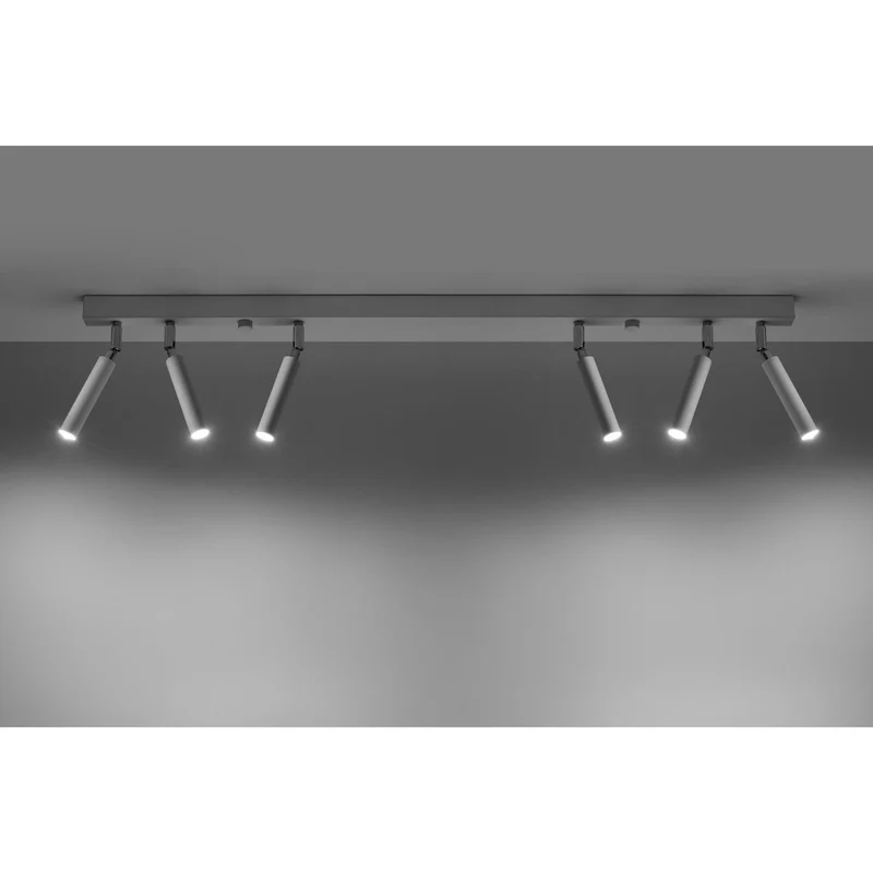Plafonnier 6 Spots Orientables