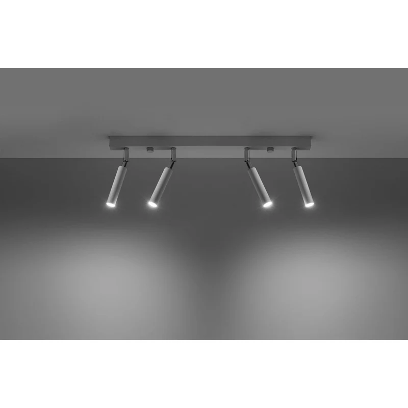 Plafonnier 4 Spots Blanc