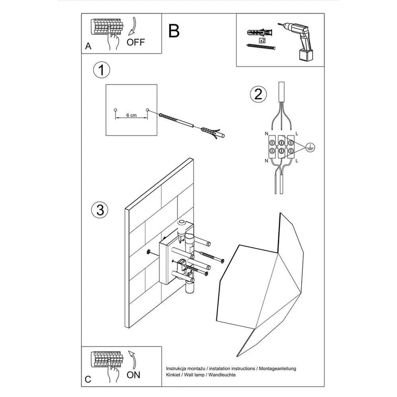 Lampe Murale Originale
