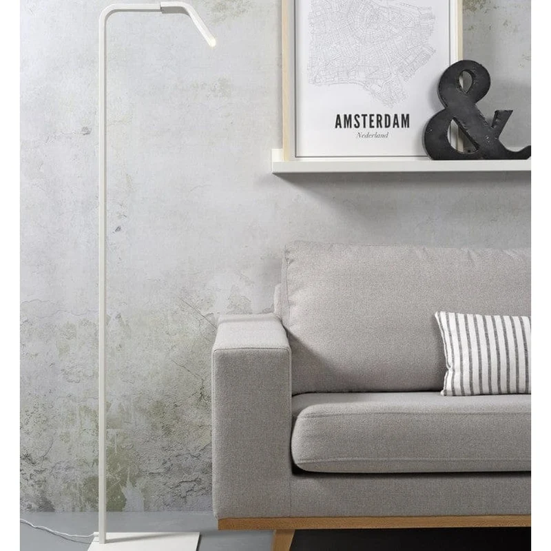Lampadaire Pied Blanc