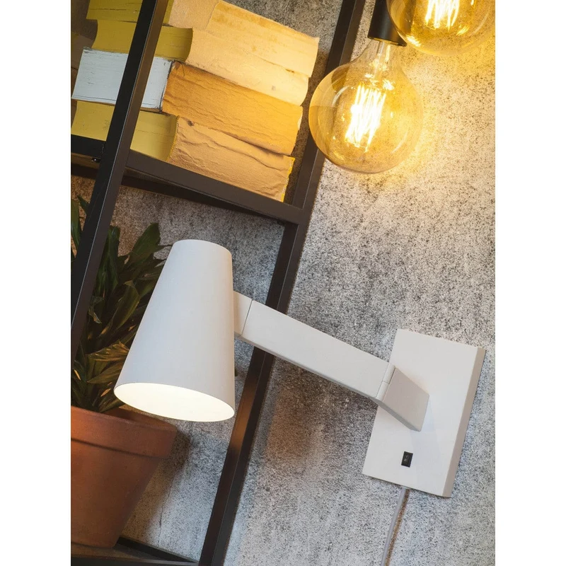 Applique Murale Blanche Avec Interrupteur