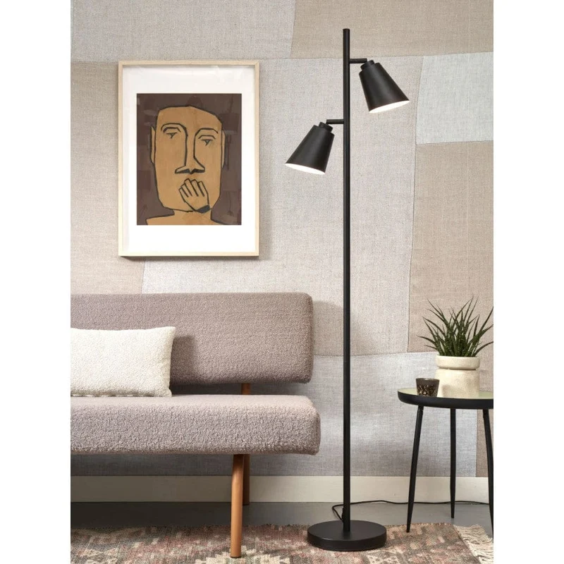 Lampadaire Double Éclairage