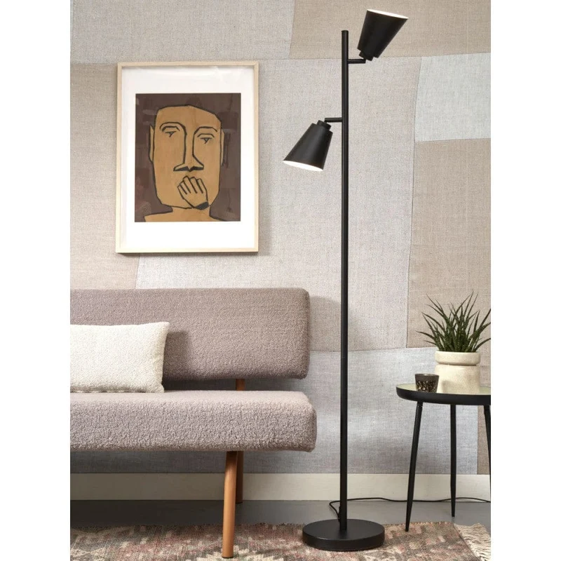 Lampadaire Double Éclairage